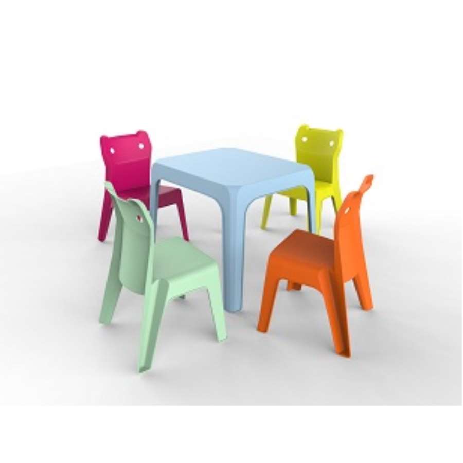Imagen principal del productoSILLA INFANTIL JAN GATO FUCSIA