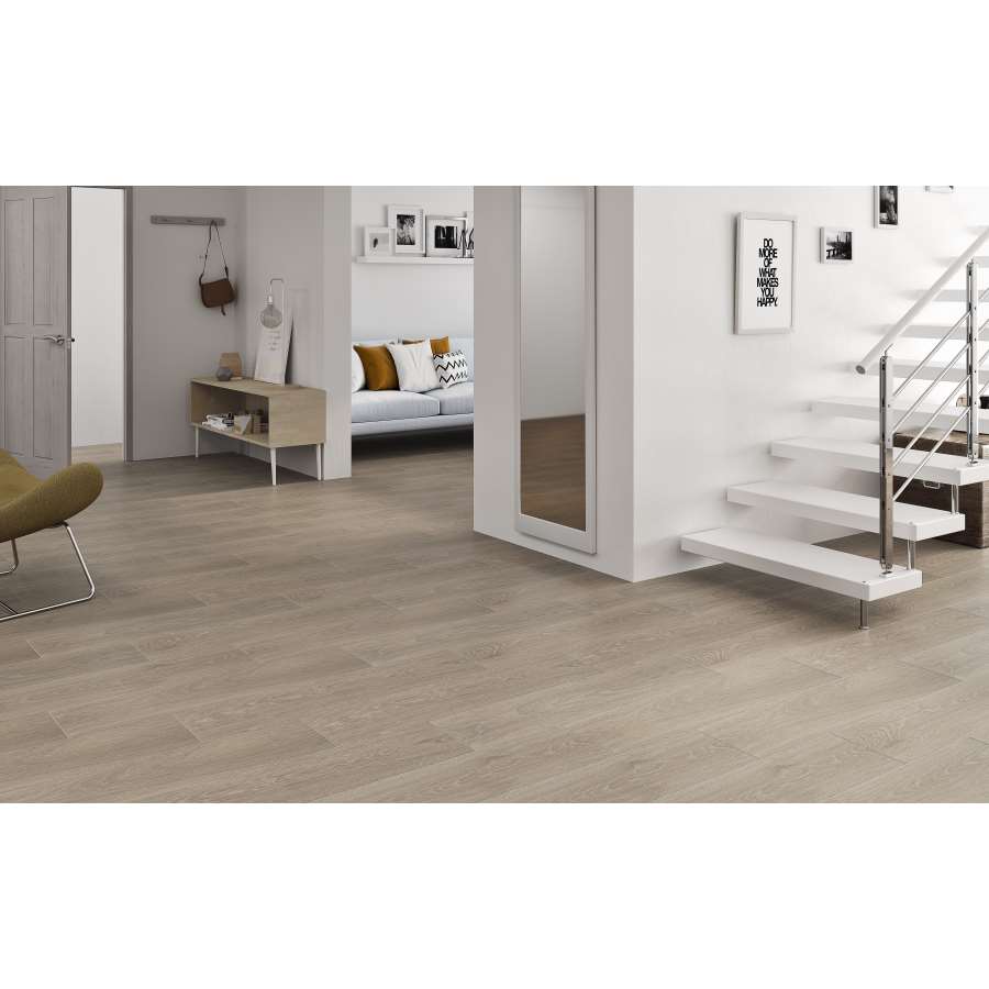 Imagen accesoria del productoPAVIMENTO PORCELANICO NOBUK TAUPE 25X100