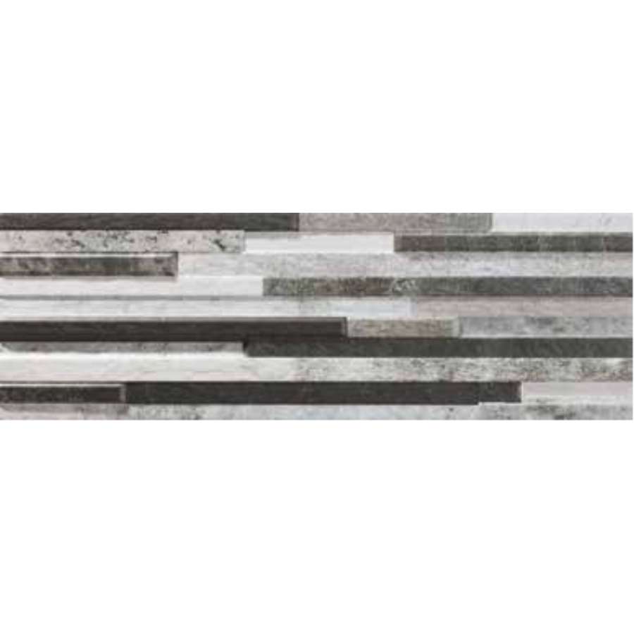 Imagen accesoria del productoREVESTIMIENTO PORCELANICO MAYA GRAFITO 17X52 CM