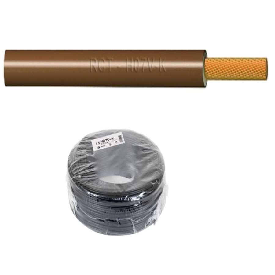 Imagen principal del productoCABLE H07V-K CPR 6 NEGRO R100