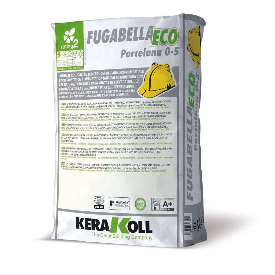 Imagen principal del productoJunta fugabella eco porc. 0-5 blanco (saco 20KG)