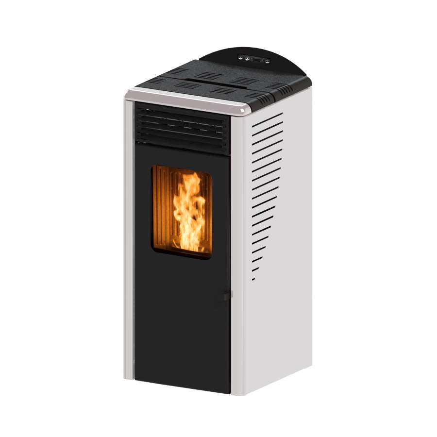Imagen principal del productoESTUFA DE PELLET FUSION 8.2 BLANCA (sust. Star 8)