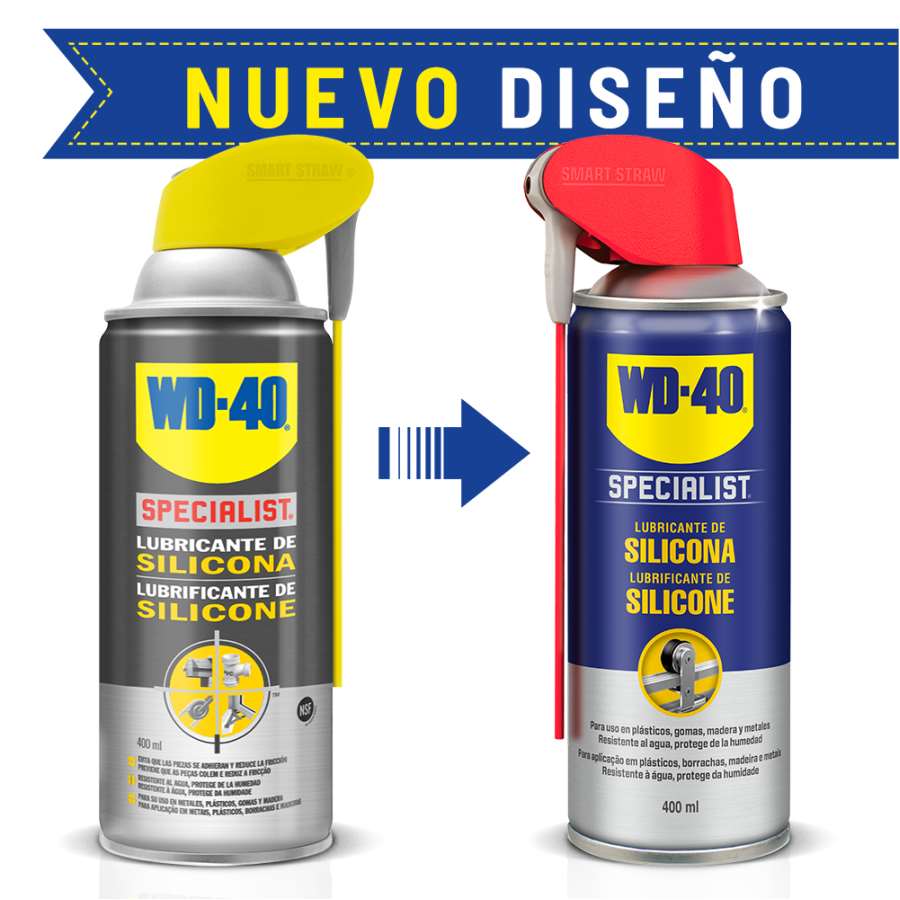 Imagen accesoria del productoWD-40 SPECIALIST LUBRICANTE DE SILICONA 400ml