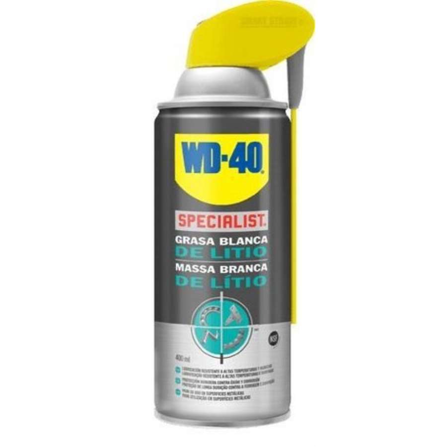 Imagen accesoria del productoWD-40 SPECIALIST GRASA BLANCA DE LITIO 400ml