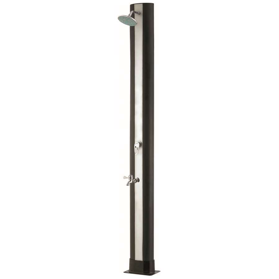 Imagen accesoria del productoDUCHA SOLAR RECTA 35LT NEGRA