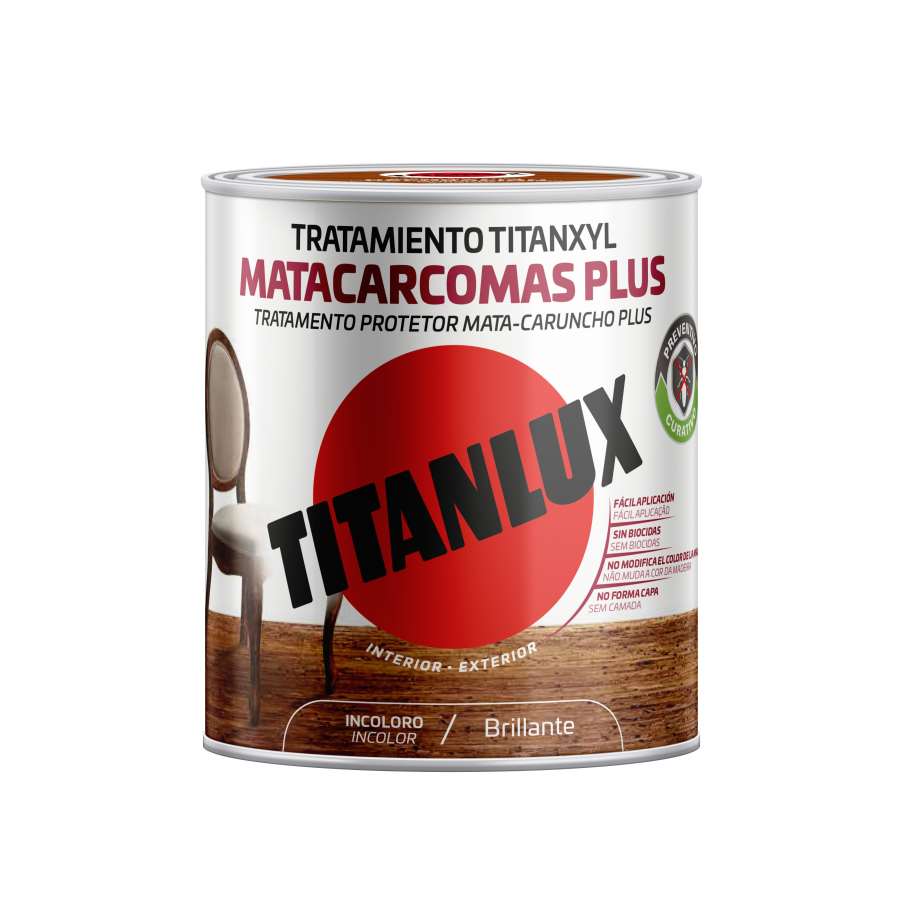 Imagen principal del productoTRATAMIENTO TITANXYL MATACARCOMAS PLUS INCOLORO 750ML