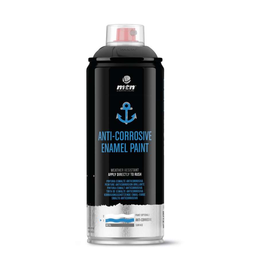 Imagen principal del productoSPRAY ESMALTE ANTICORROSIVO MTN PRO VERDE 400ML