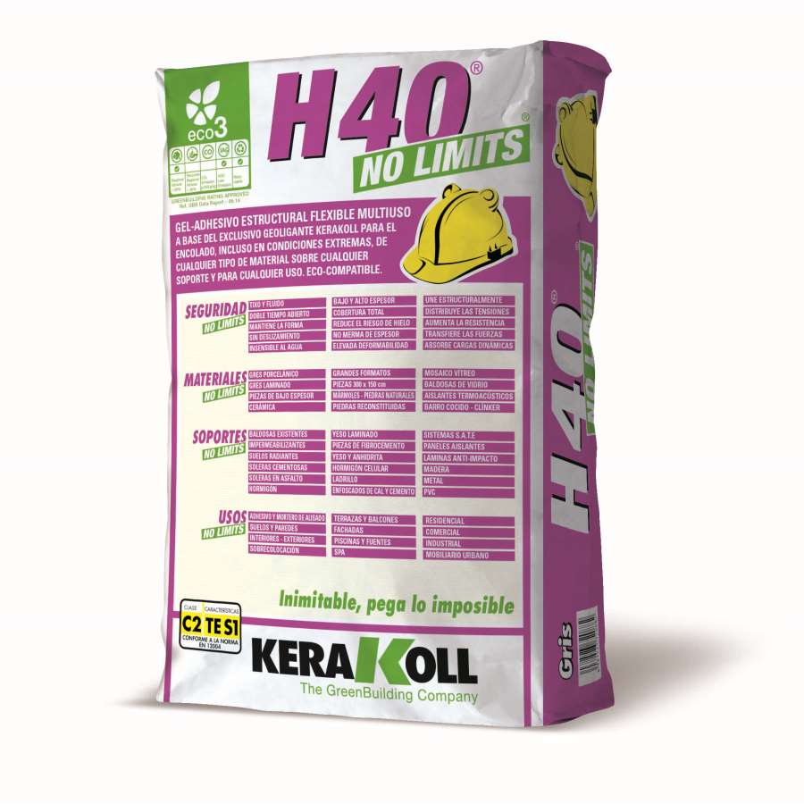Imagen principal del productoCEMENTO COLA H-40 NO LIMITS GRIS