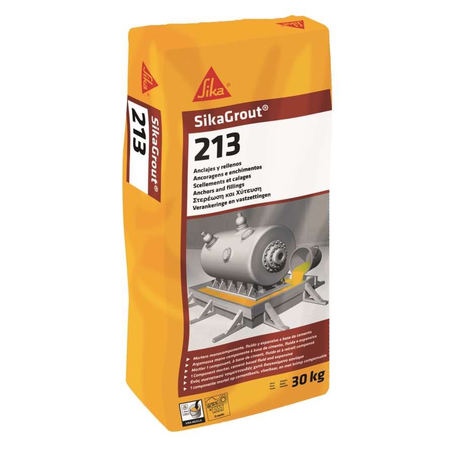 Imagen principal del productoSIKA GROUT CONSTRUCCIÓN 213 (SACO 30KG)