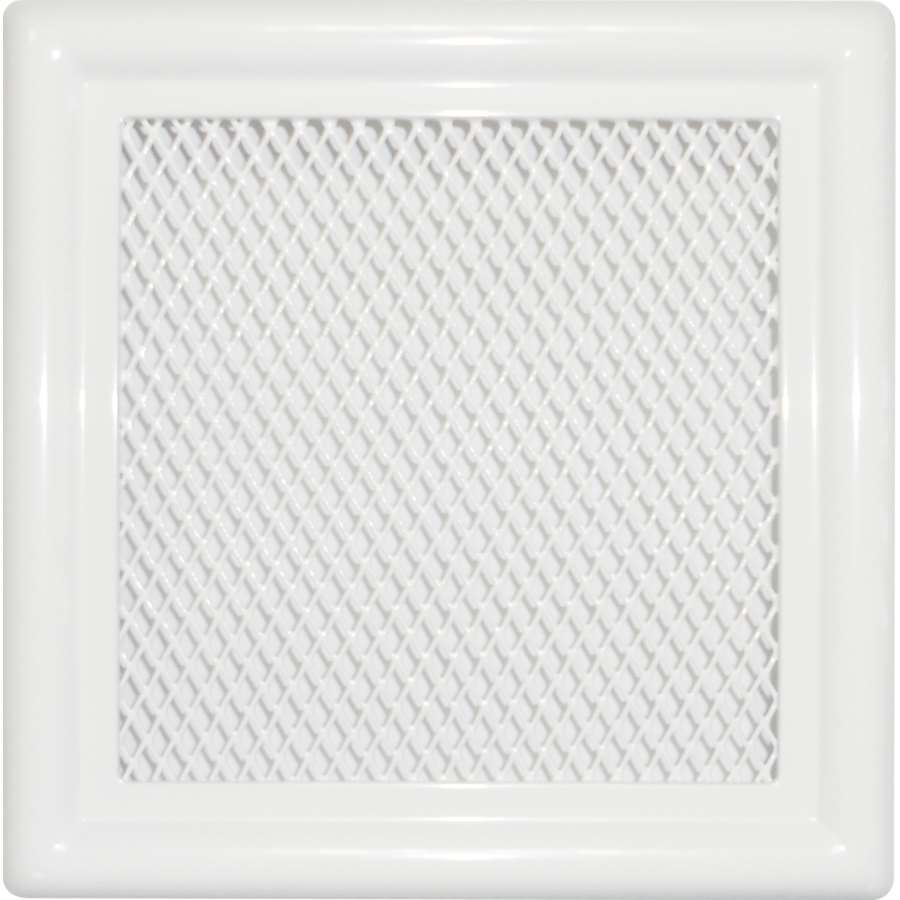 Imagen principal del productoREJILLA MALLA SIMPLE 15X15 SALIDA 12 BLANCA