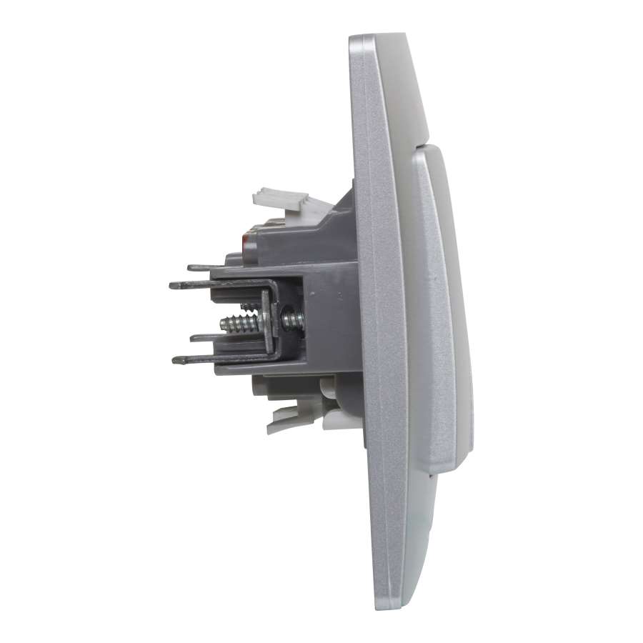 Imagen accesoria del productoNILOE MONOBLOCK DOBLE CONMUTADOR SILVER