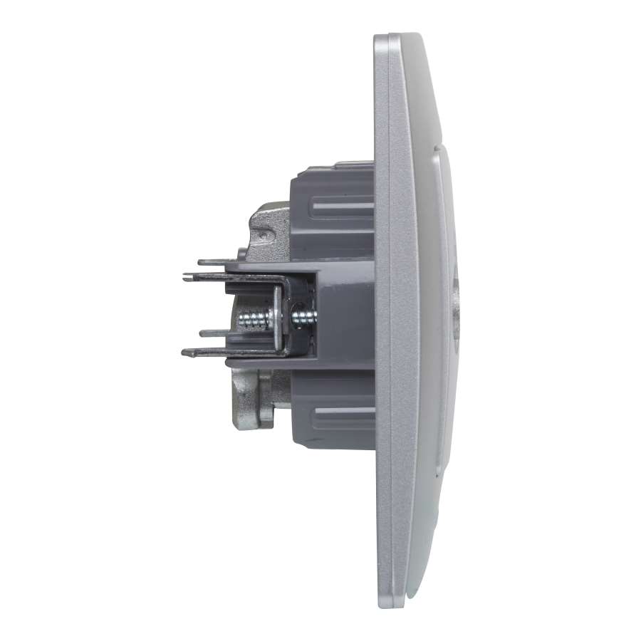 Imagen accesoria del productoNILOE MONOBLOCK BASE TV R/SAT FINAL SILVER