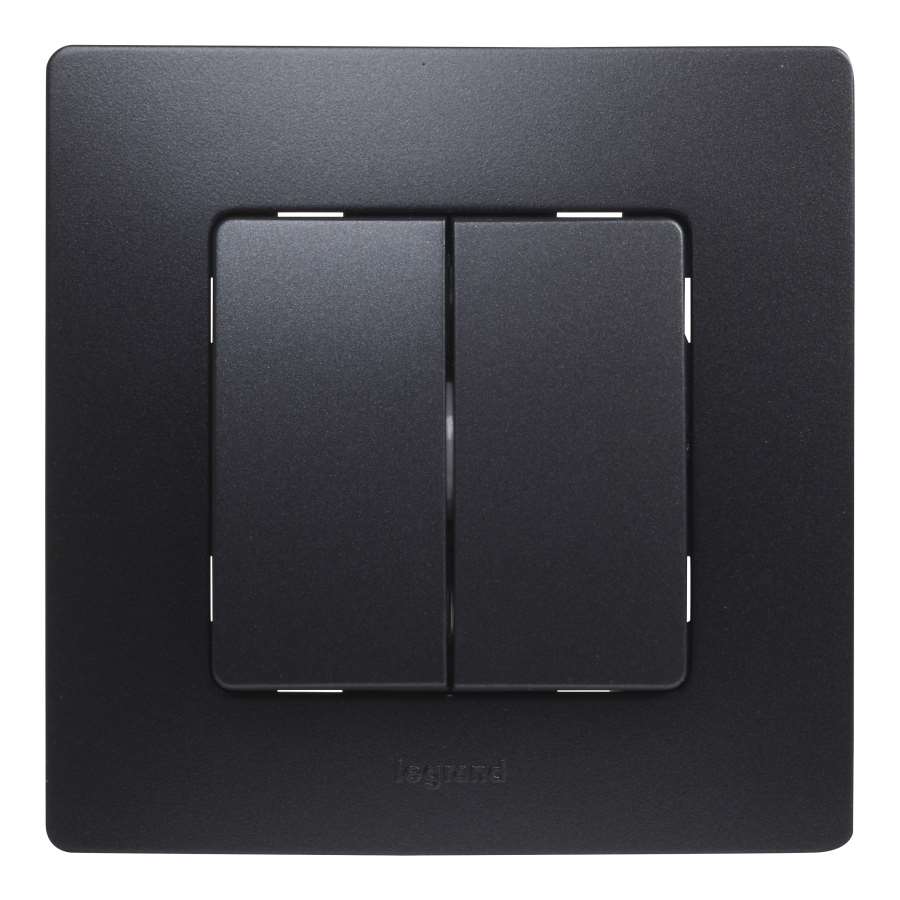 Imagen principal del productoNILOE MONOBLOCK DOBLE CONMUTADOR NEGRO
