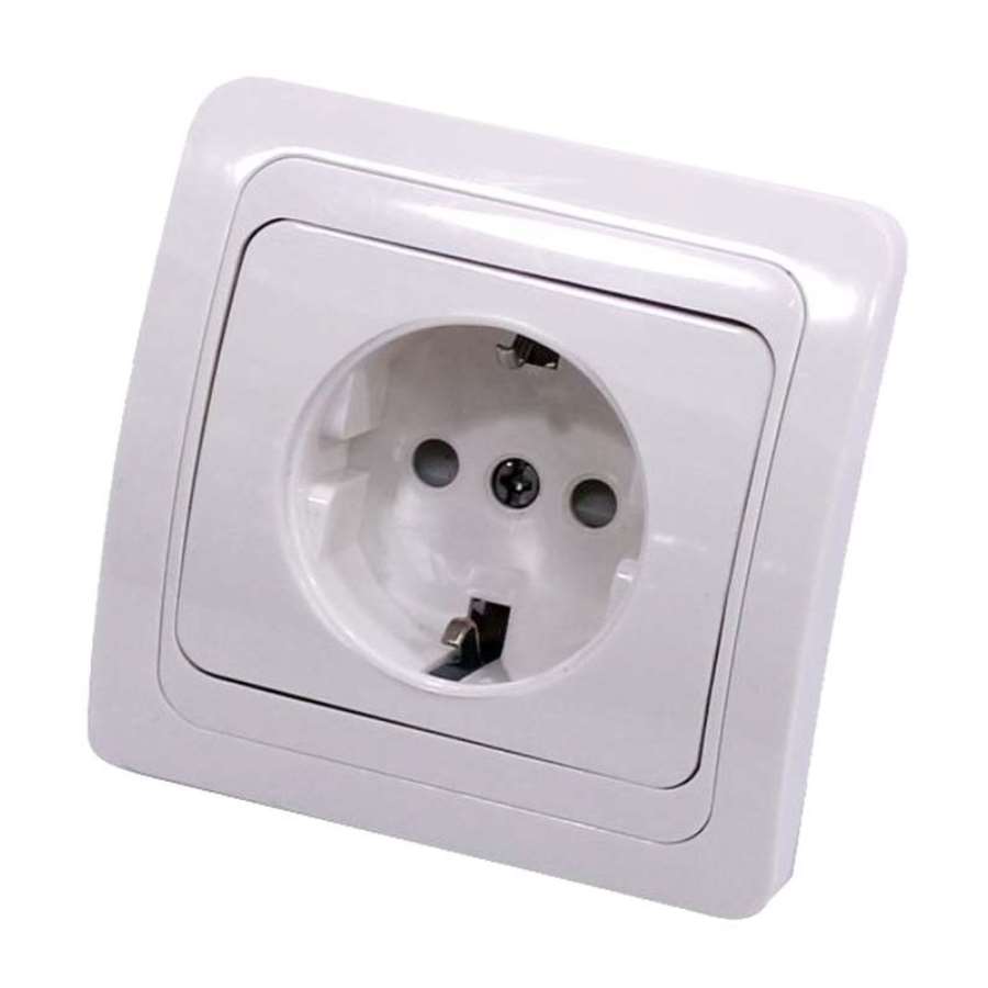 Imagen principal del producto**nulo**BASE ENCHUFE EMPOTRAR TT 16A BLANCO