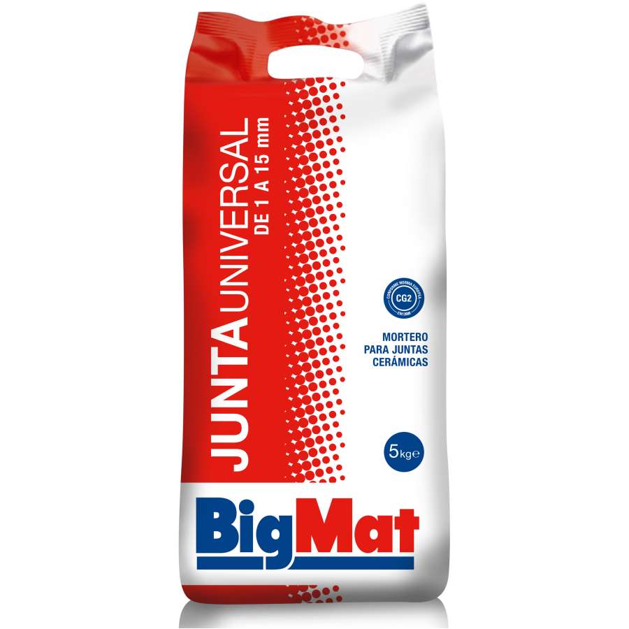 Imagen principal del productoJUNTA BIGMAT UNIVERSAL MARRON (BOLSA 5 kg)