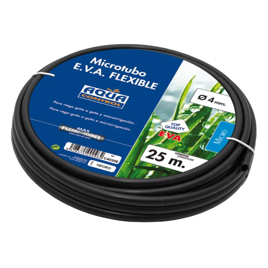 Imagen principal del productoMICROTUBO 4mm x 25m – NEGRO