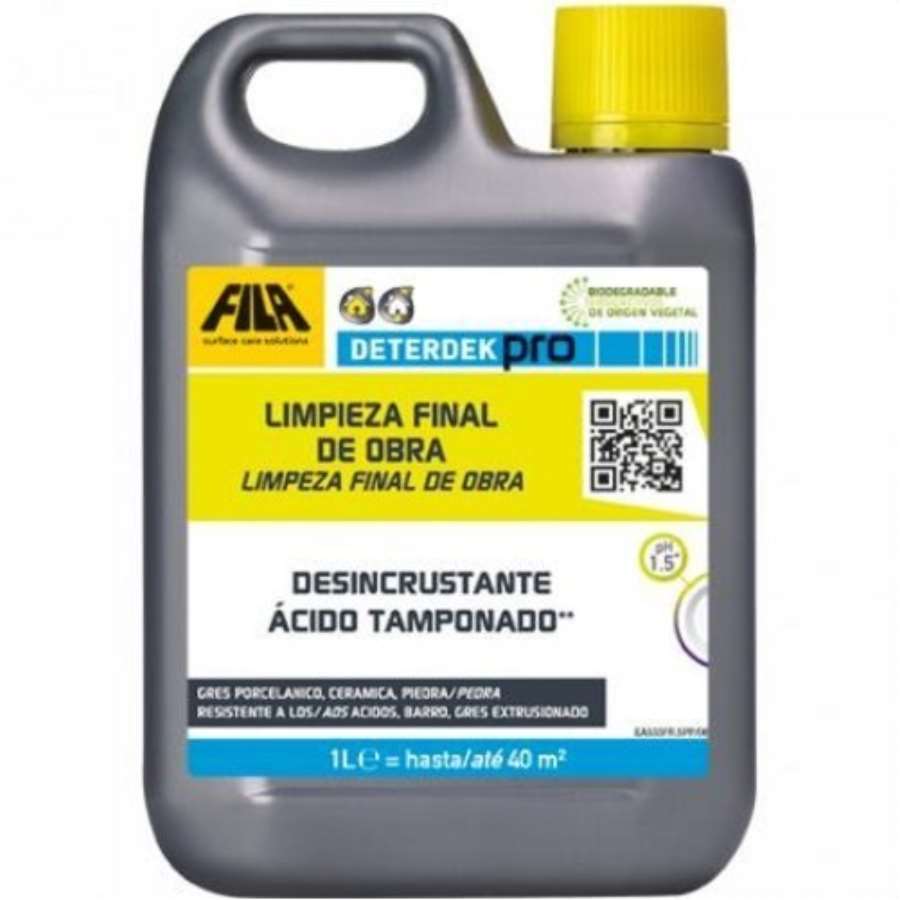 Imagen accesoria del productoDETERGENTE OBRA DETERDEK PRO 5L