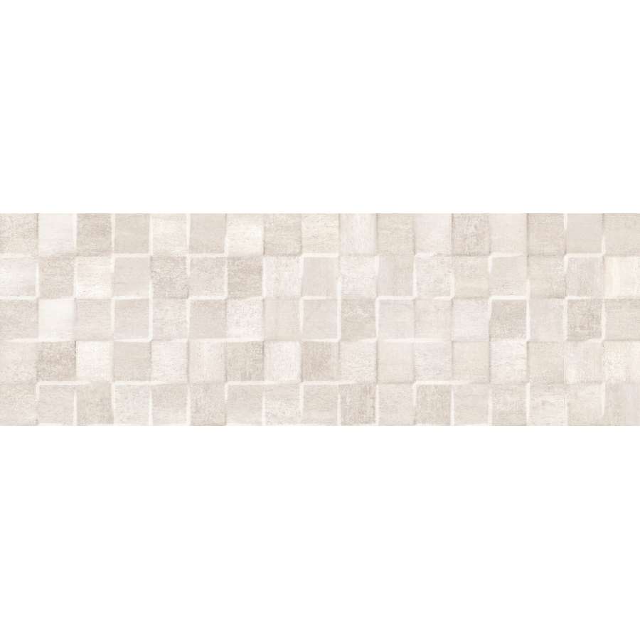 Imagen principal del productoDECORADO CORUM KUBIC BLANCO 25x75