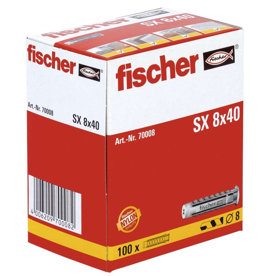 Imagen accesoria del productoCAJA TACO SX 8x40 (100uds)