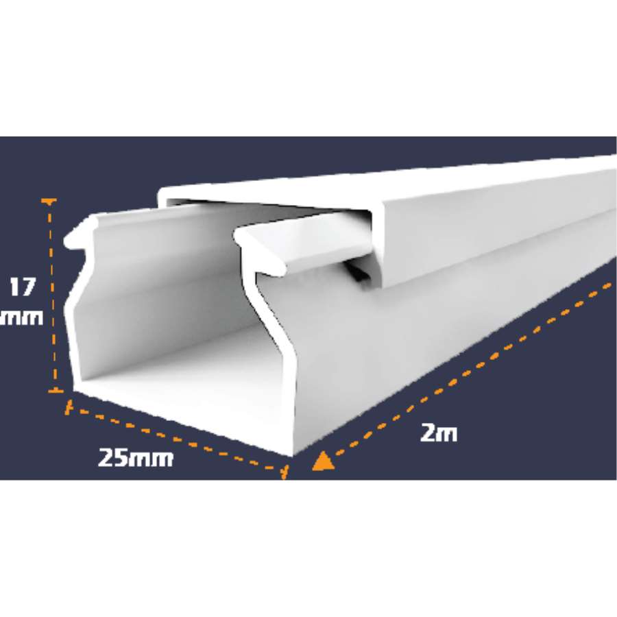 Imagem de acessório do produtoCANALETA 25x17 2MT