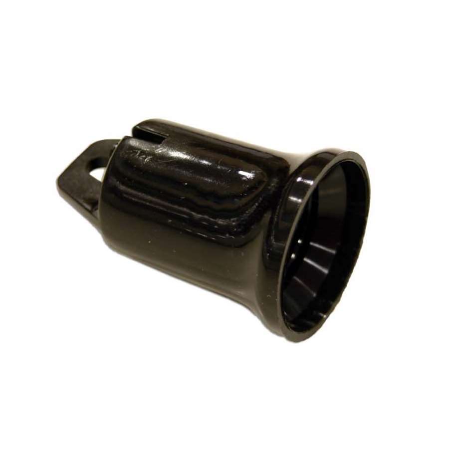 Imagen principal del productoPORTALÁMPARAS E-27 LISO NEGRO