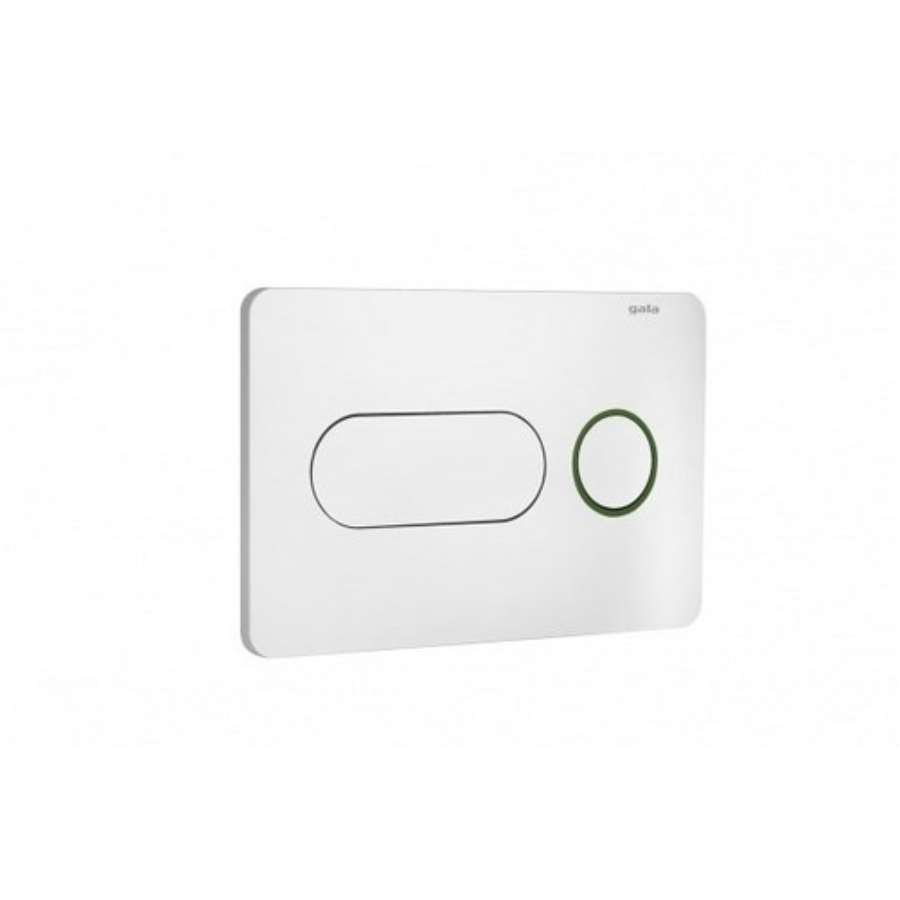 Imagem de acessório do produtoPlaca mecânica descarga dupla eon 8 branco