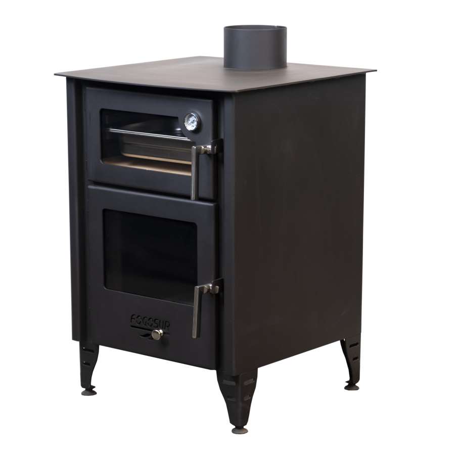 Imagen accesoria del productoCHIMENEA DE LEÑA NERVA CON HORNO