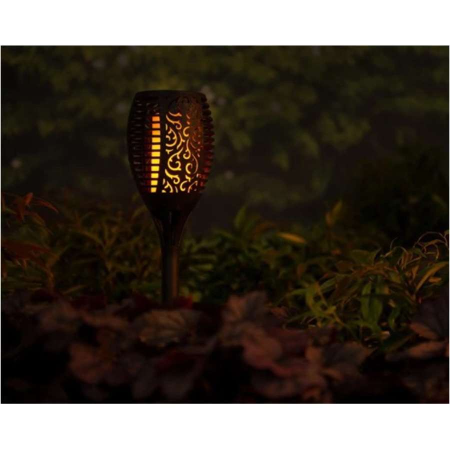 Imagen accesoria del productoANTORCHA SOLAR CON EFECTO LLAMA d12x61,5cm