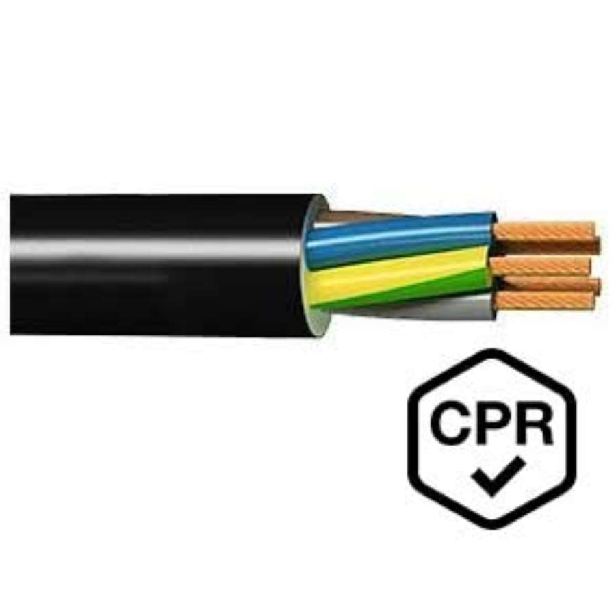 Imagen principal del productoMAGUERA RV-K 0,6/1kV CPR 2x1,5 negro R/10