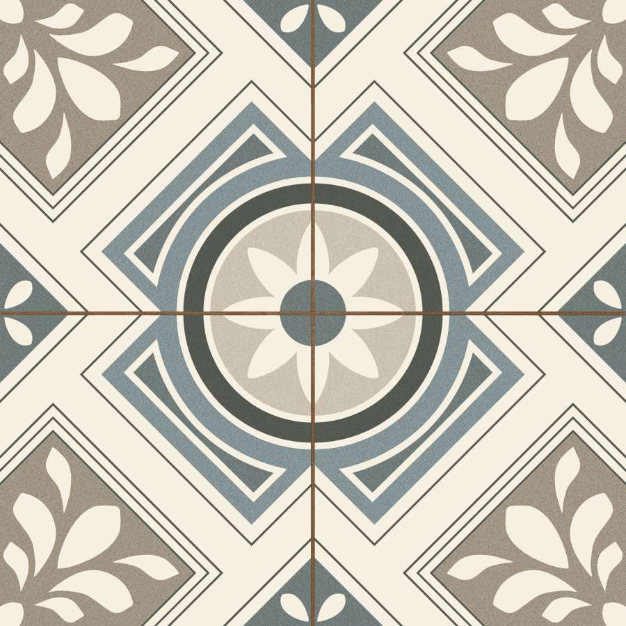 Imagen principal del productoPAVIMENTO HIDRAULICO TIMELESS BORNEO GREY 45x45