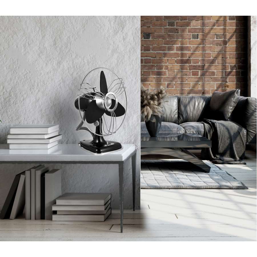 Imagen accesoria del productoVENTILADOR DE SOBREMESA 35W  NEGRO 30CM