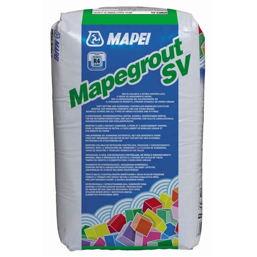 Imagen principal del productoMAPEGROUT SV GRIS SACO 25 KG