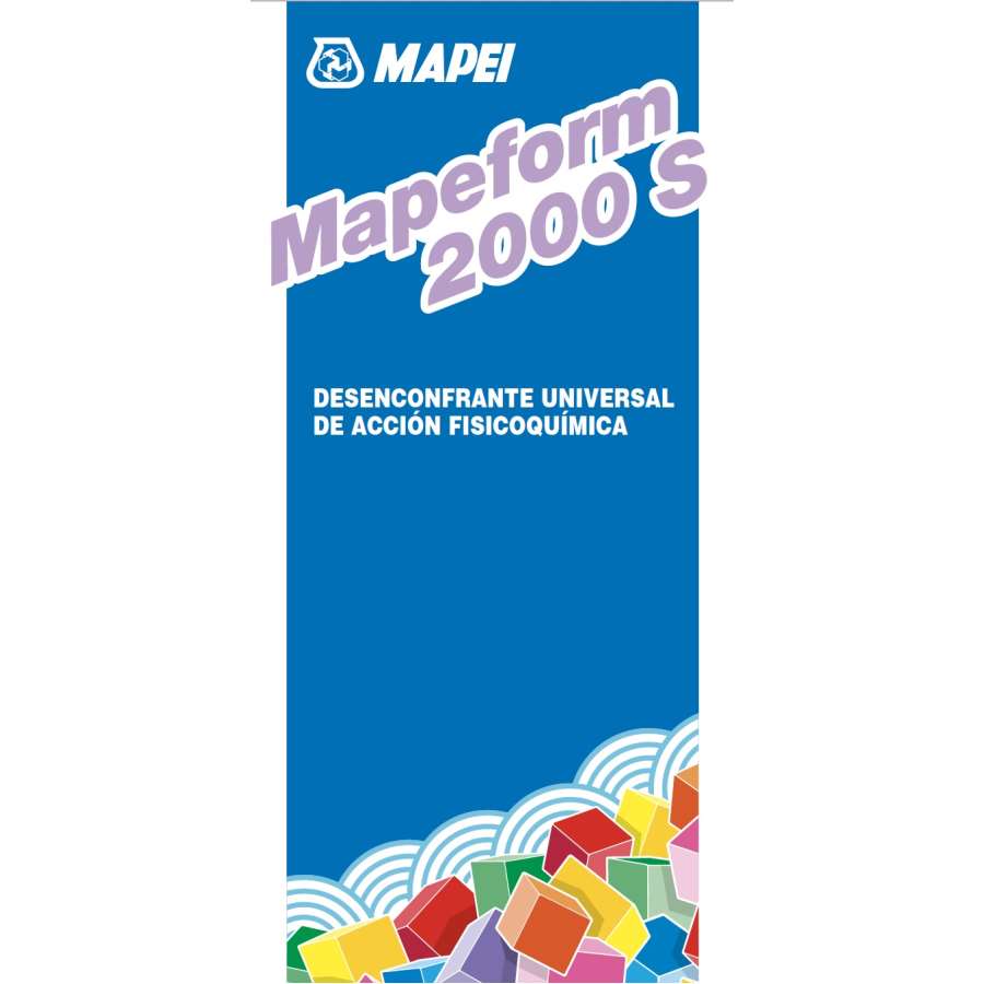 Imagen principal del productoDESENCOFRANTE UNIVERSAL MAPEFORM 2000S - GARRAFA 20L