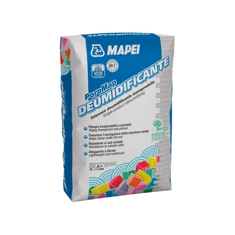 Imagen principal del productoPOROMAP DEUMIDIFICANTE BM SACO 20 KGS