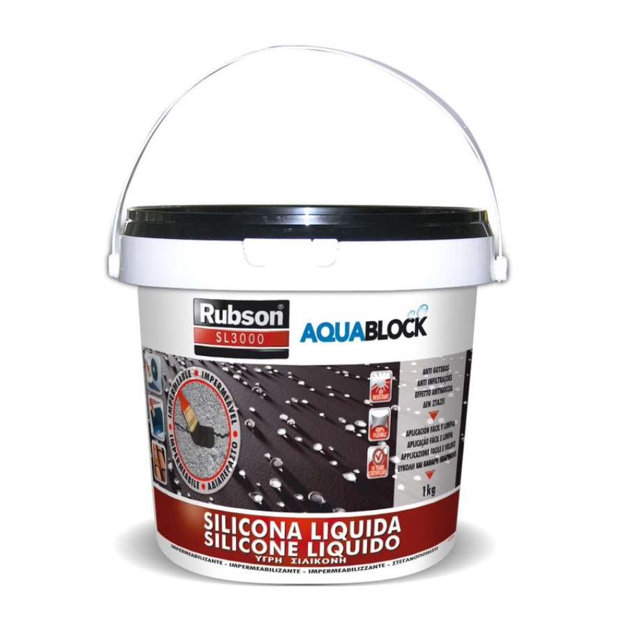 Imagem principal do produtoSILICONE LÍQUIDO AQUABLOCK BRANCA 1 kg