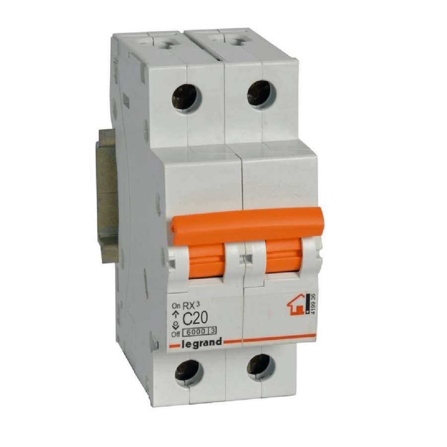 Imagem principal do produtoMAGNETOTÉRMICO RX3 BIPOLAR 20A GP