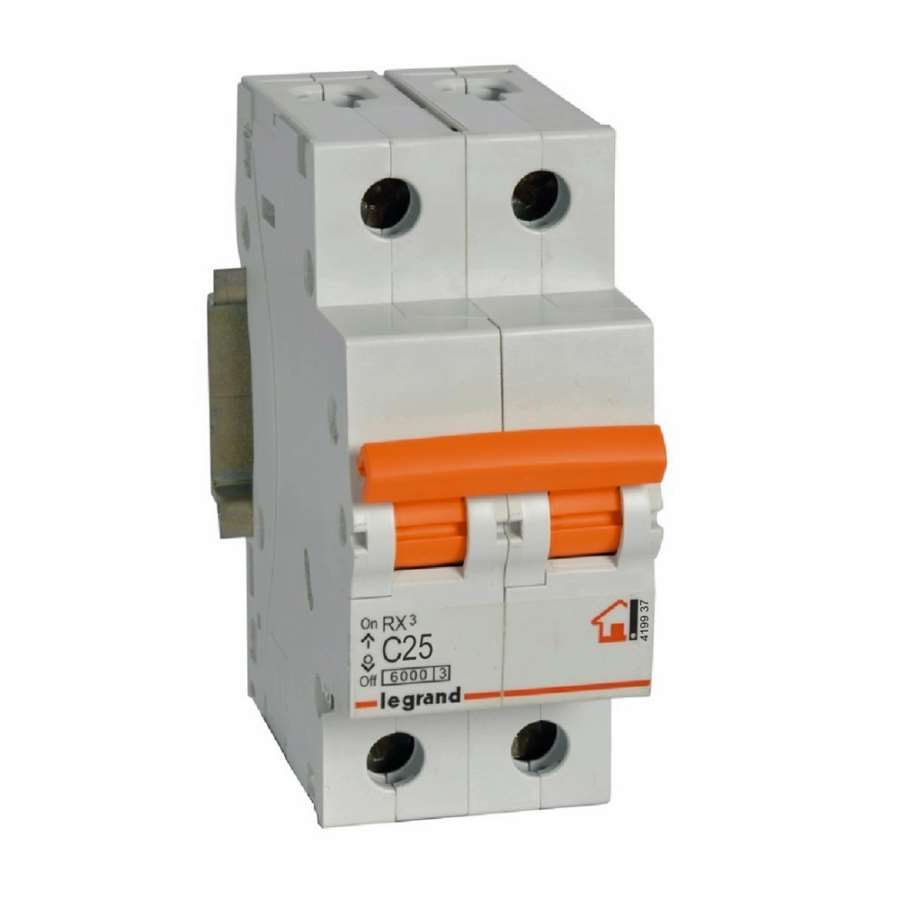 Imagem principal do produtoMAGNETOTÉRMICO RX3 BIPOLAR 25A GP
