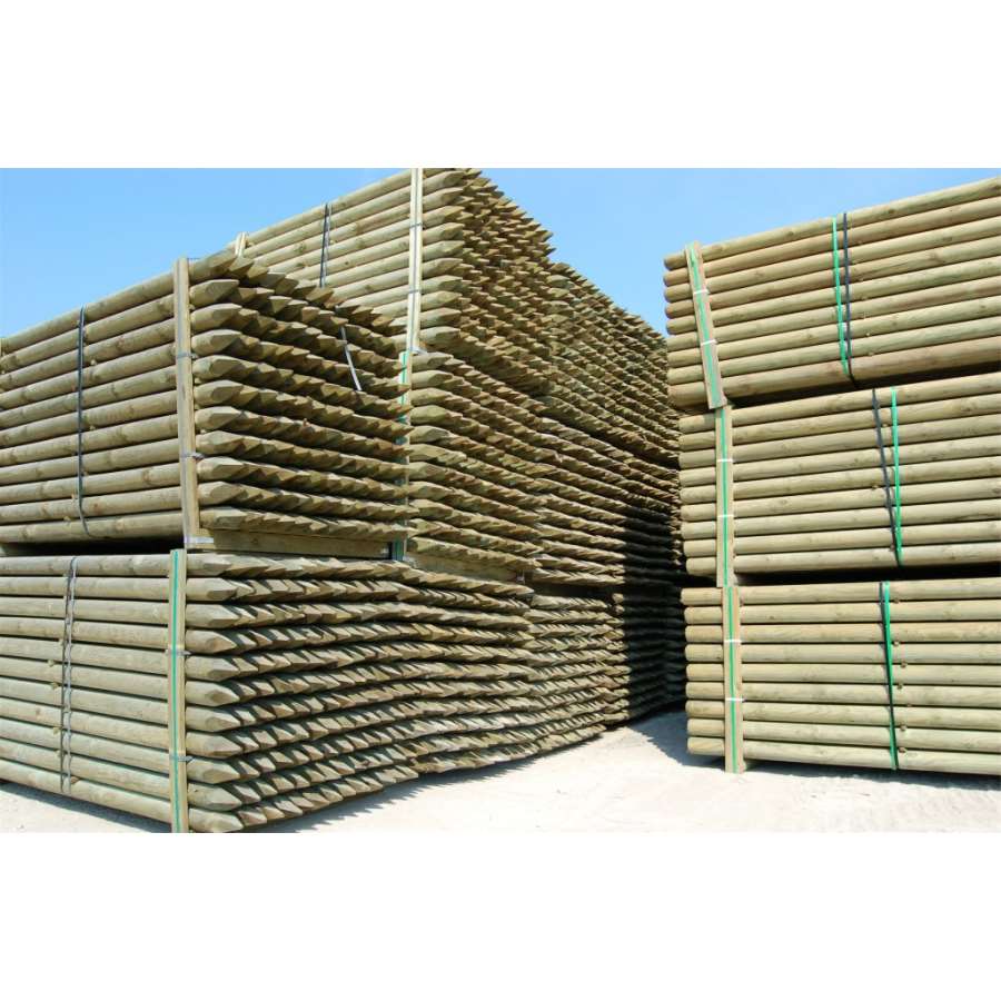 Imagem principal do produtoPOSTE REDONDO R4 CON PUNTA Ø6 2,0MTS