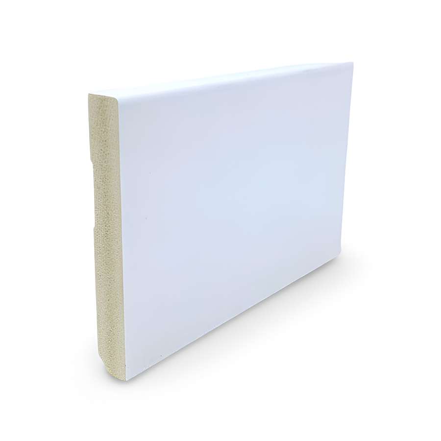 Imagen principal del productoRODAPIE WPC ANTIHUMEDAD LACADO BLANCO 120 x 12 x 2250 mm