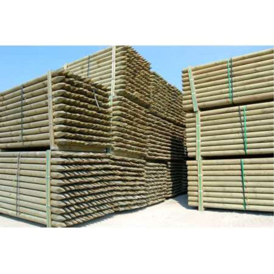 Imagem principal do produtoPOSTE REDONDO R4 CON PUNTA Ø6 1,5MTS
 150X6
