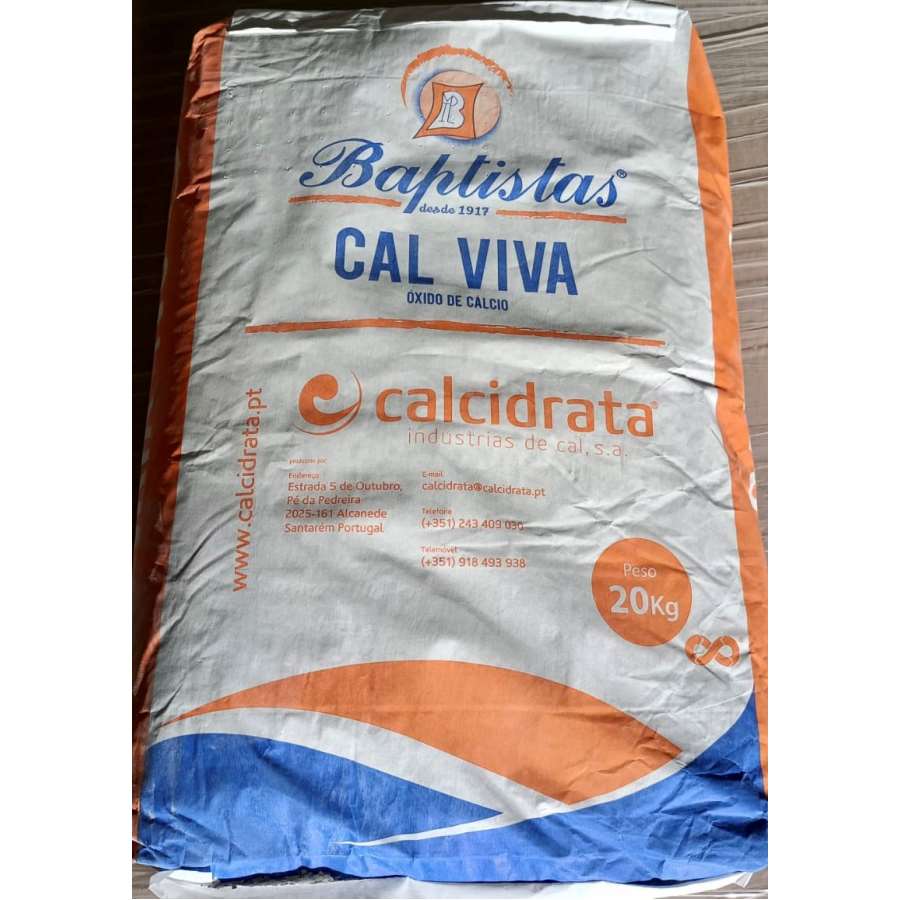 Cal Viva Molida Andina x 25 kg.