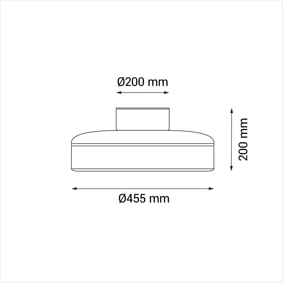 Imagen accesoria del productoVENTILADOR DE TECHO TIPO PLAFÓN ENKEL BLANCO