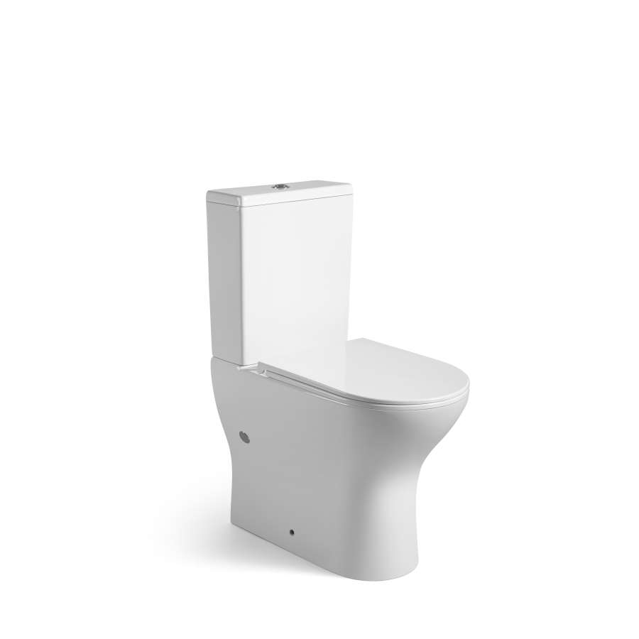 Imagen principal del productoPACK INODORO COMPLETO CONFORT 46 CM BLANCO