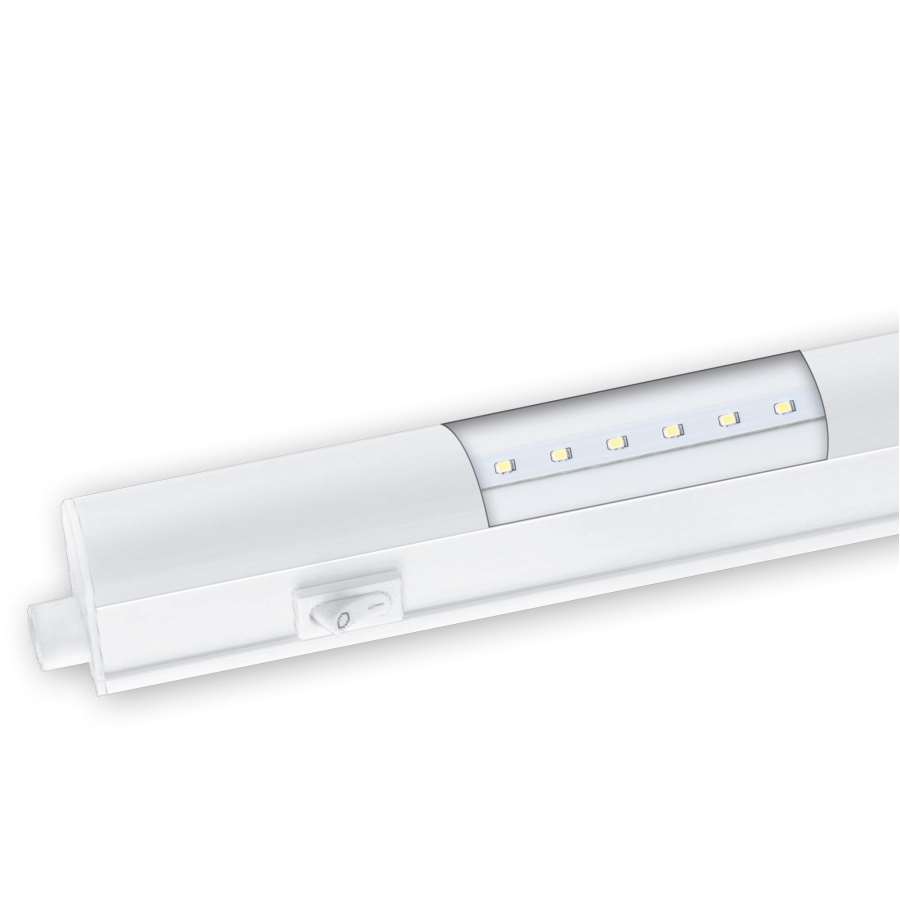 Imagen accesoria del productoREGLETA LED INTEGRADO C/INTERRUPTOR 5W 30CM LUZ FRÍA