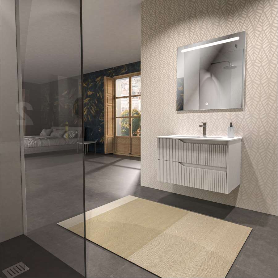 Imagen principal del productoMUEBLE BAÑO SOHO 80CM BLANCO MATE