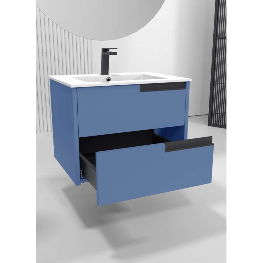 Imagen principal del productoMUEBLE BAÑO MODULAR 60CM AZUL MATE