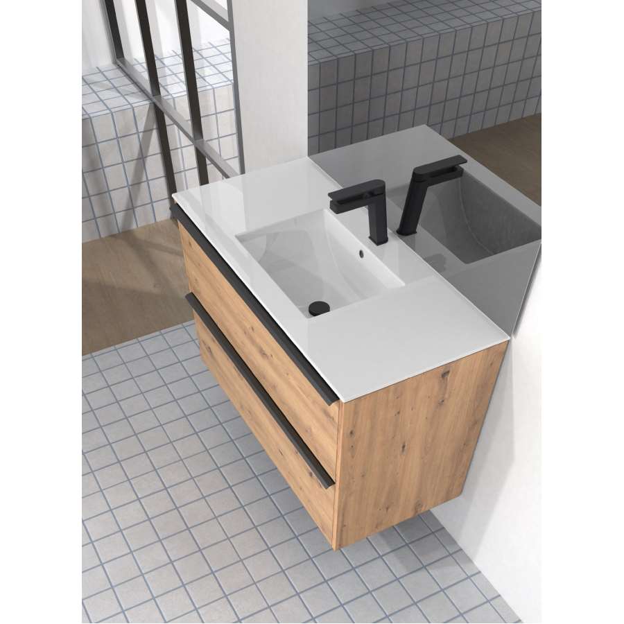 Imagen accesoria del productoMUEBLE BAÑO LIFE 80CM ROBLE CRAFT