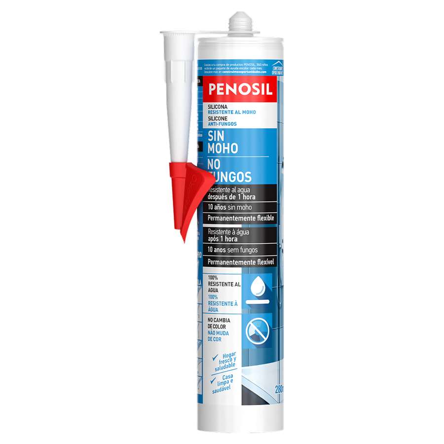 Imagem principal do produtoSILICONA ÁCIDA PENOSIL SIN MOHO BLANCO 280ml