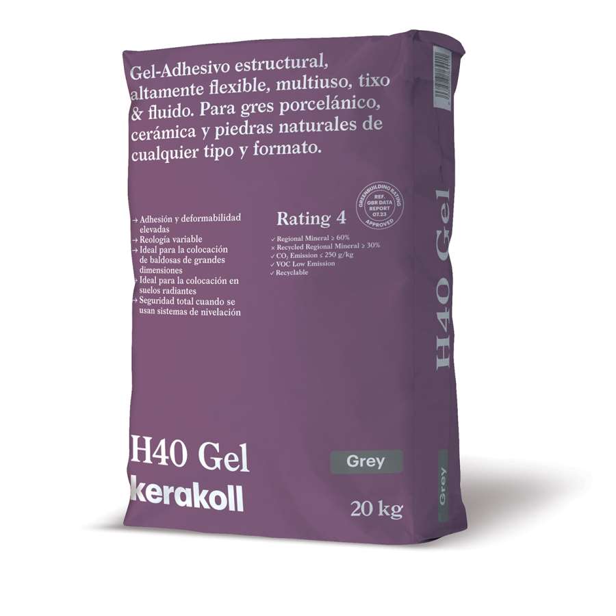 Imagen principal del productoH-40 GEL GRIS 20 KG