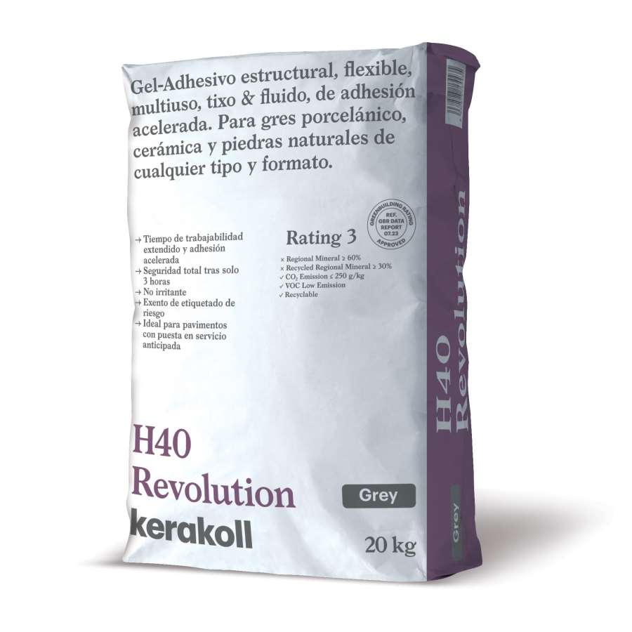 Imagen principal del productoH-40 REVOLUTION GRIS 20 KG